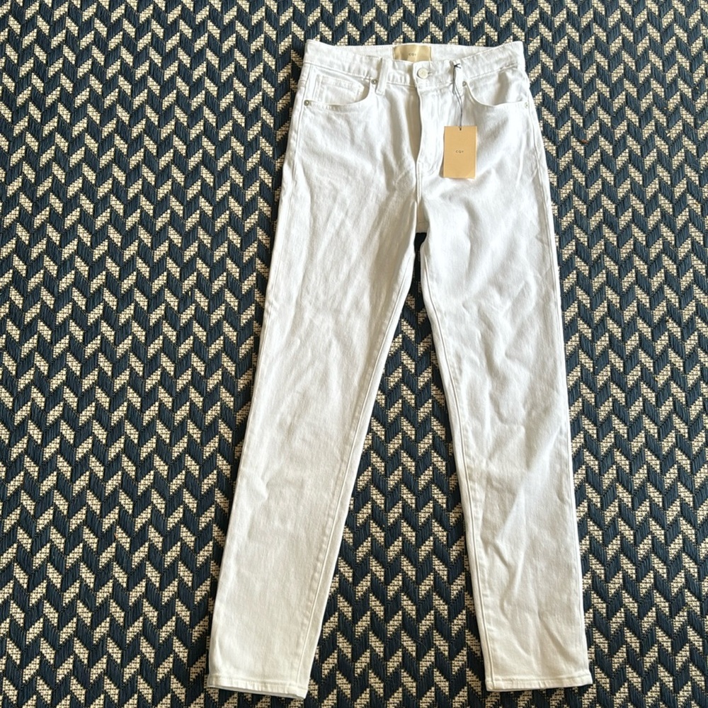 CQY White Jean.  Size 27